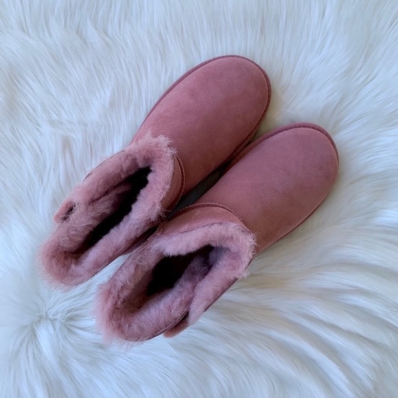 💕New UGG Mini Bailey Fluff Buckle Boots💕 - Picture 3 of 7
